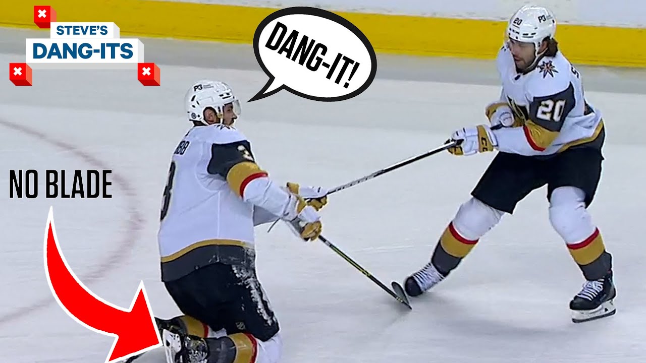 NHL Worst Plays Of The Week: No Skate Blade, No Problem! | Steve's Dang-Its