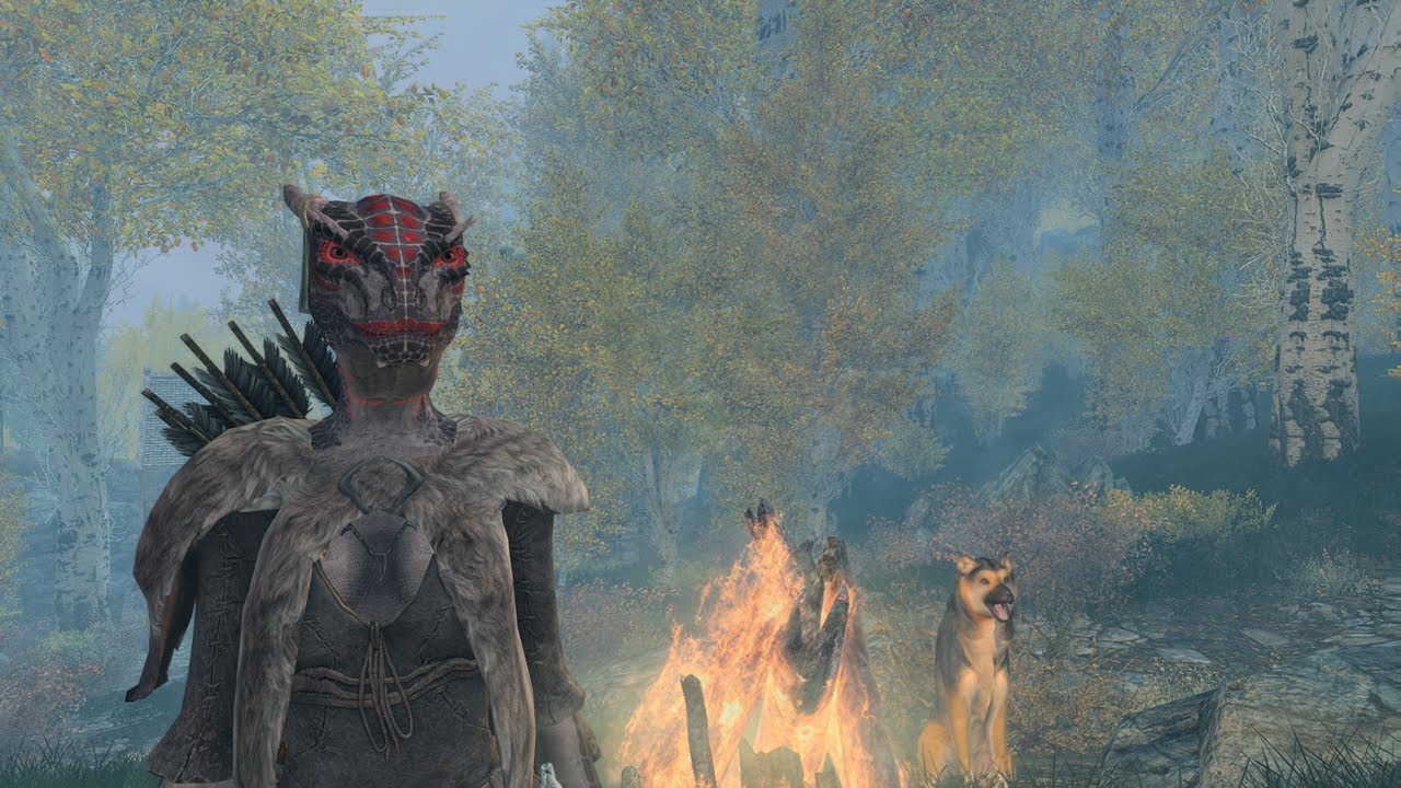 Scary Bloodshot Mary: From Dawnstar to Riften.