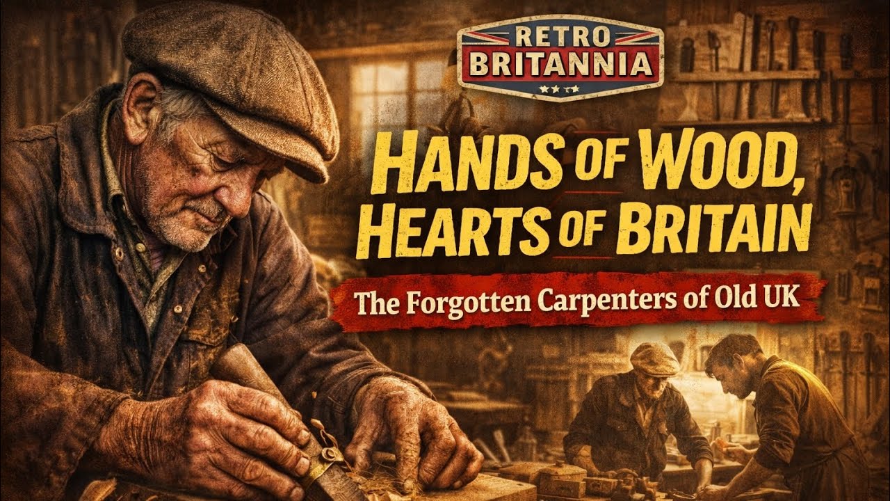 When Britain Was Built by Hands | Old UK Carpenters & Lost Craftsmanship (1970s&ndash;1980s)