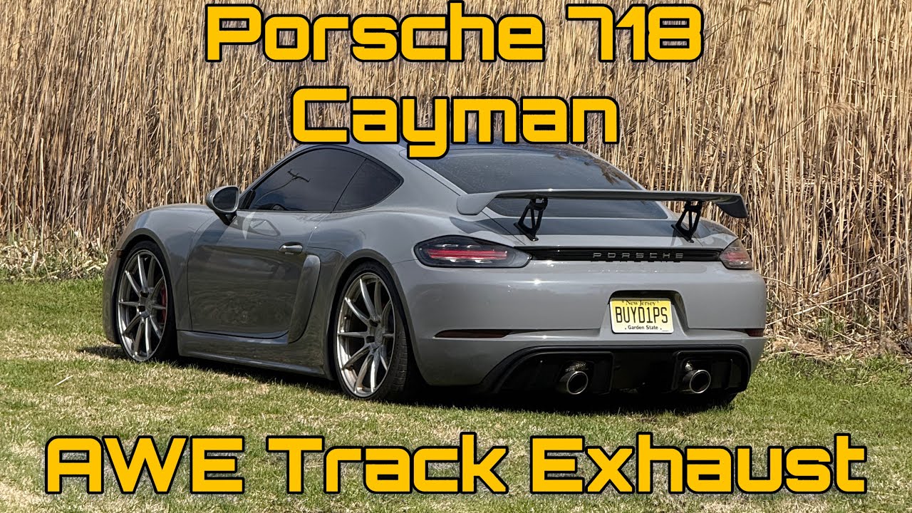 Porsche 718 Cayman | AWE Track Exhaust Sound Clips