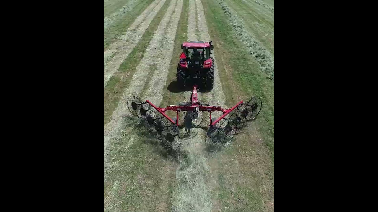 First cut with the H&S AR2210 Action Rake