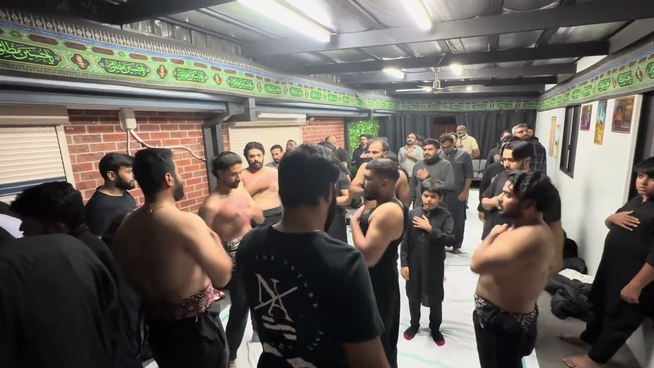 Masjid e Kufa se ABBAS K Ronay ki Sada  Aaeee…. Matamdari at ZAMIN Shah Residence 1