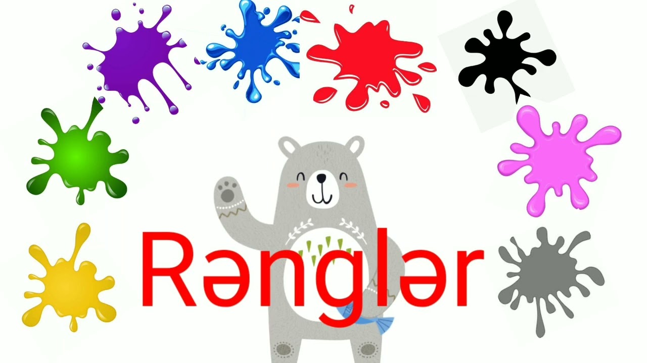 Rəngləri tanıyaq /renglerli oyrenek ,rengler