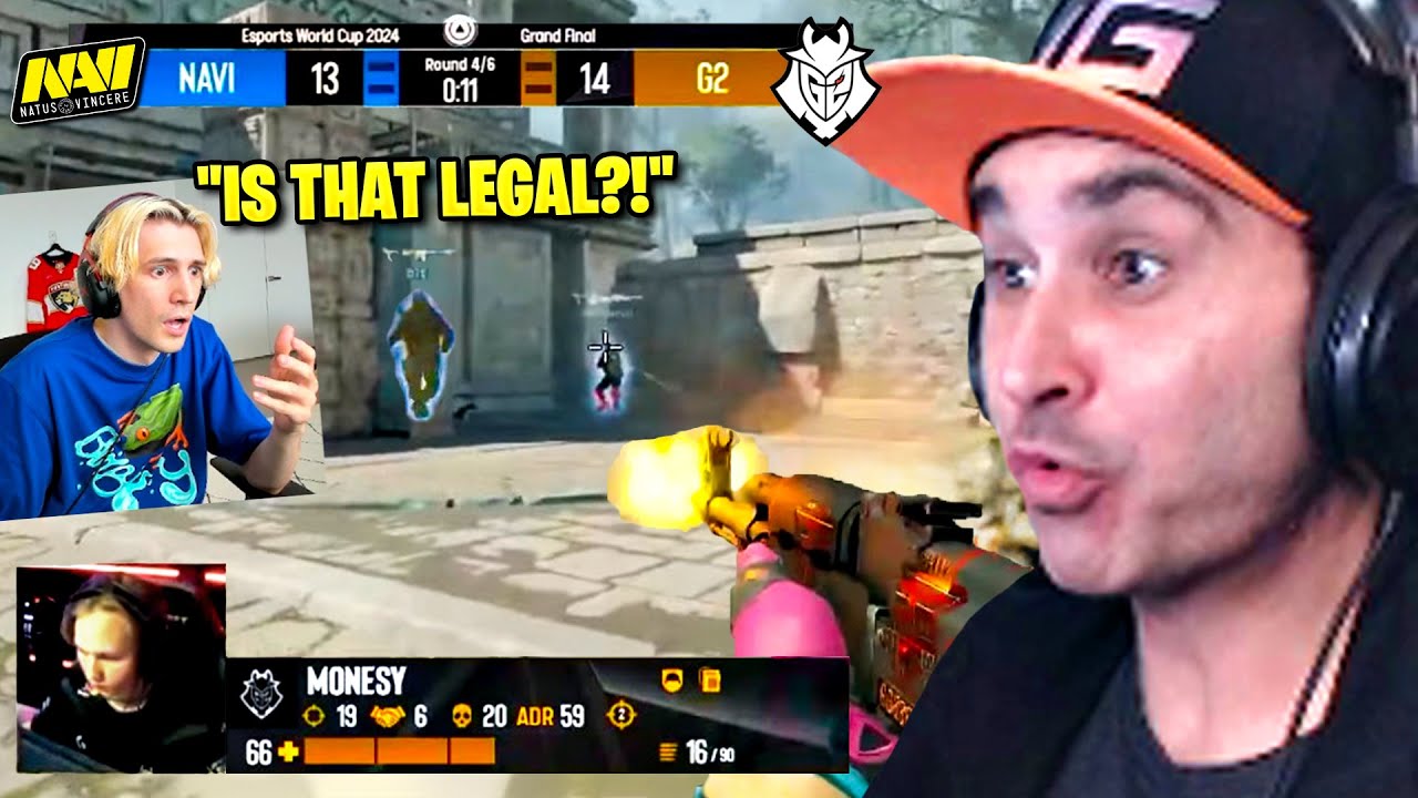 Summit1g Reacts to G2 vs NAVI | GRAND FINALS | CS2 Esports World Cup 2024