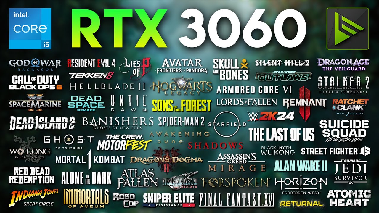 RTX 3060 in 2025 - Tested in 50 Modern Games #pcgamepasspartner