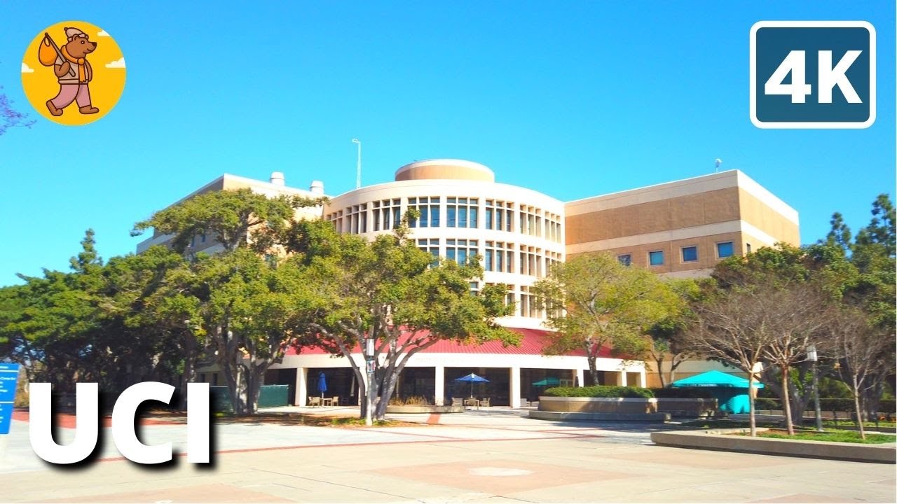 UCI Campus Walking Tour | Orange County, California USA {4k} 🔊 Binaural Sound