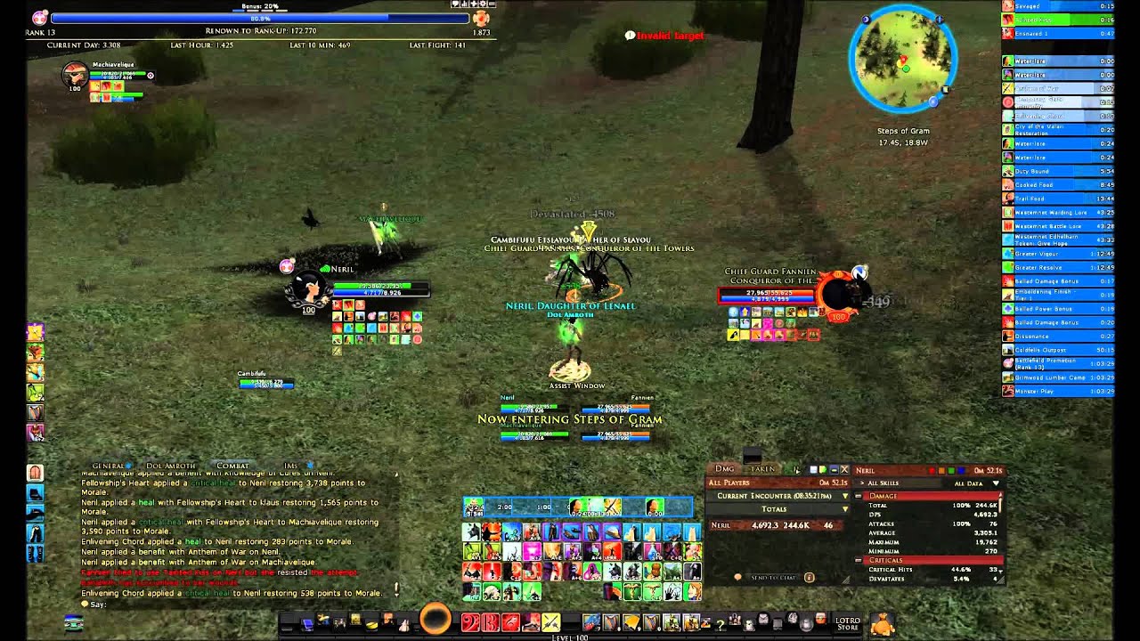 Lotro Pvp Sirannon / Minstrel U.14 / Firestorm