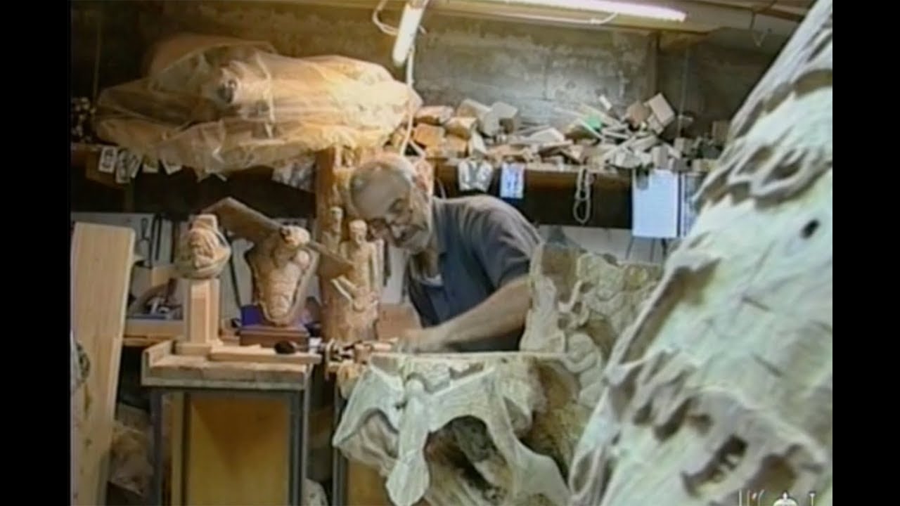 Scultura ulivo ultrasecolare