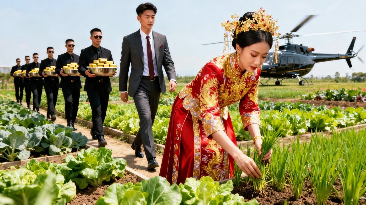 總裁裝窮試探鄉下丫頭，誰知她當場閃婚，總裁瞬間淪陷，立刻用十架直升機把她娶回豪門。#大陆剧 #爱情 #短剧 #豪门