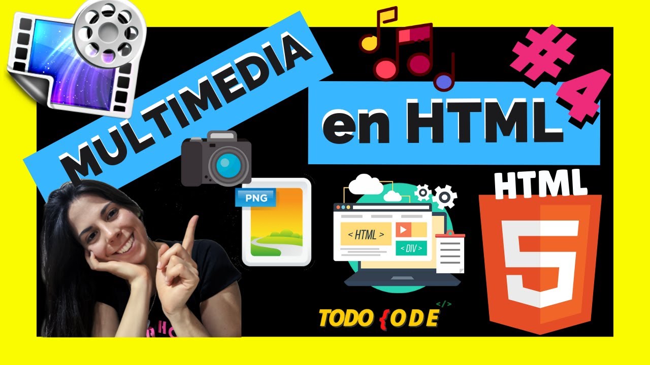 ⭐IMAGENES, VIDEO, AUDIO y MÁS en HTML 🖥️ TODO lo que tenés que saber🌎 | CURSO GRATIS HTML 2022  | #4