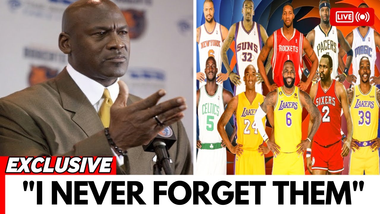 At 50, Michael Jordan Names The 5 NBA Players He Hated Most