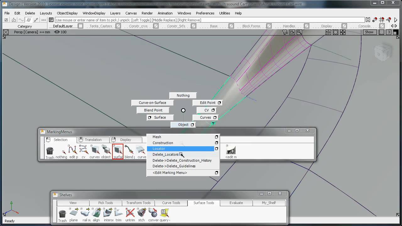 Autodesk Alias Design UI