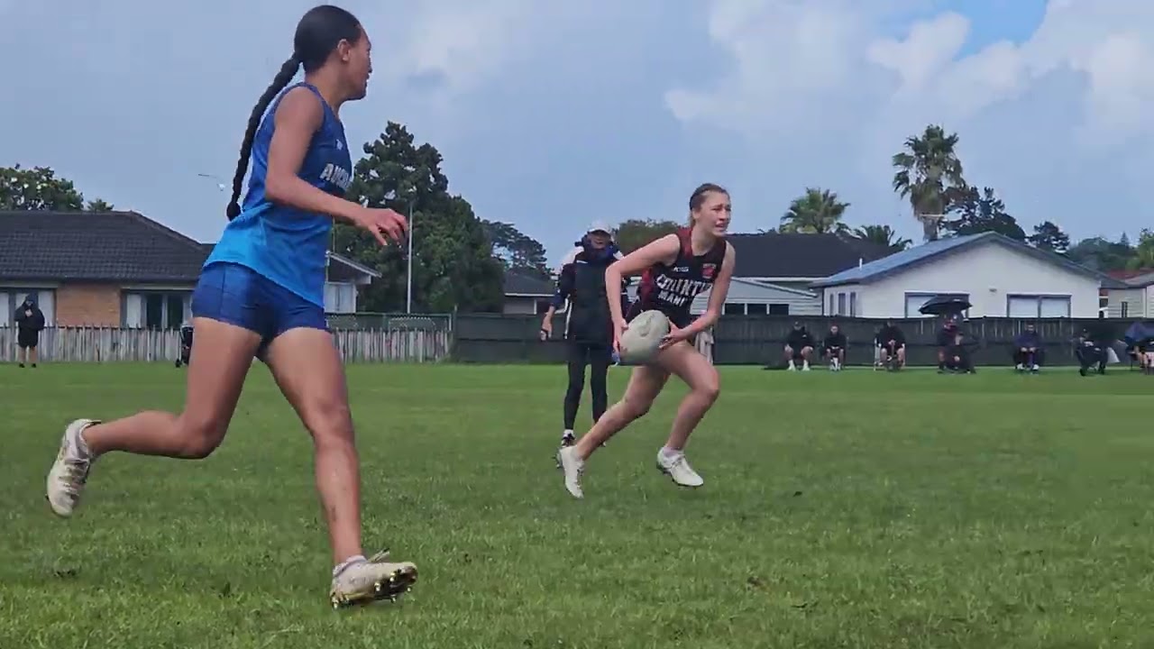 CMT U18S girls VS AUCK U16S Northern Regions Semi