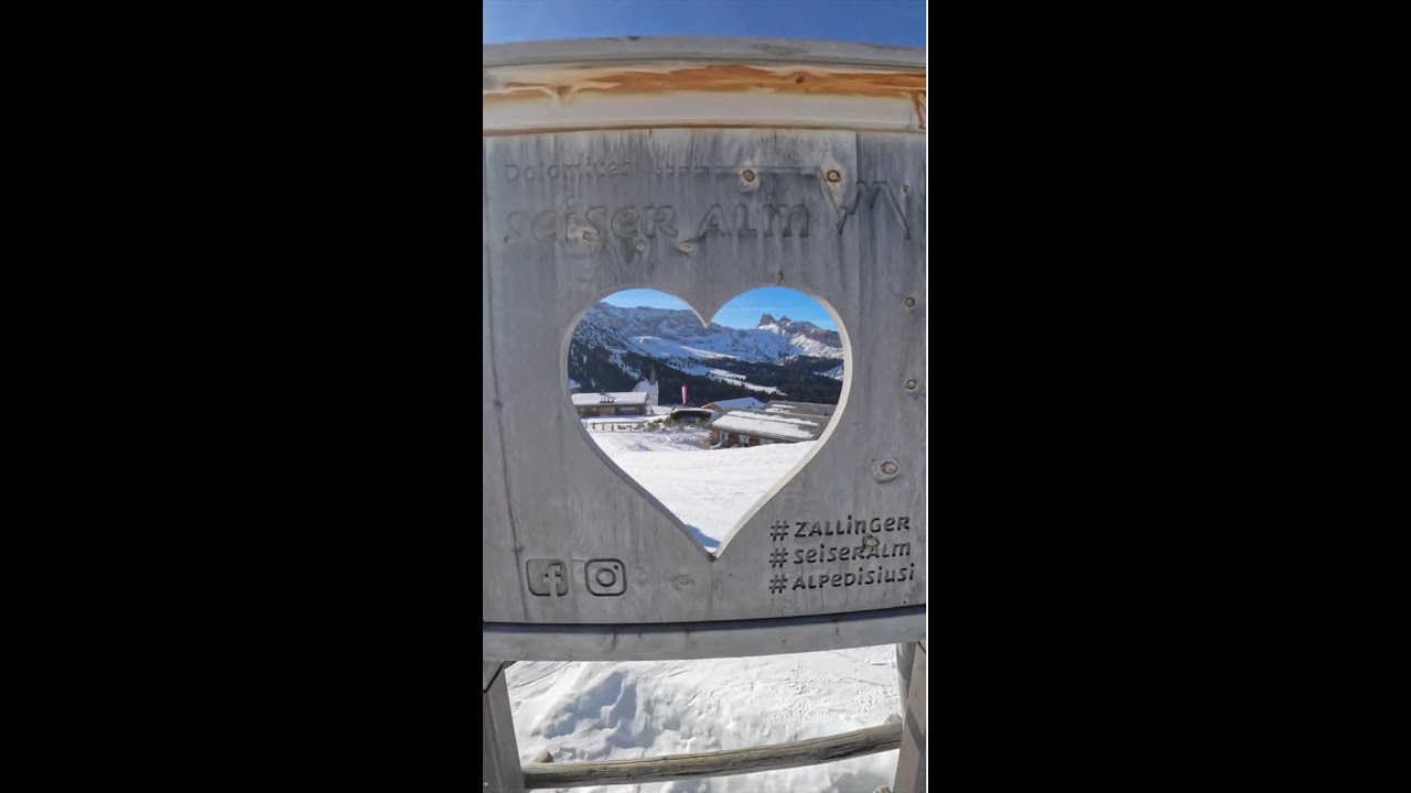 Zjazd z Florian na Seiser Alm ☀️🏂⛷️