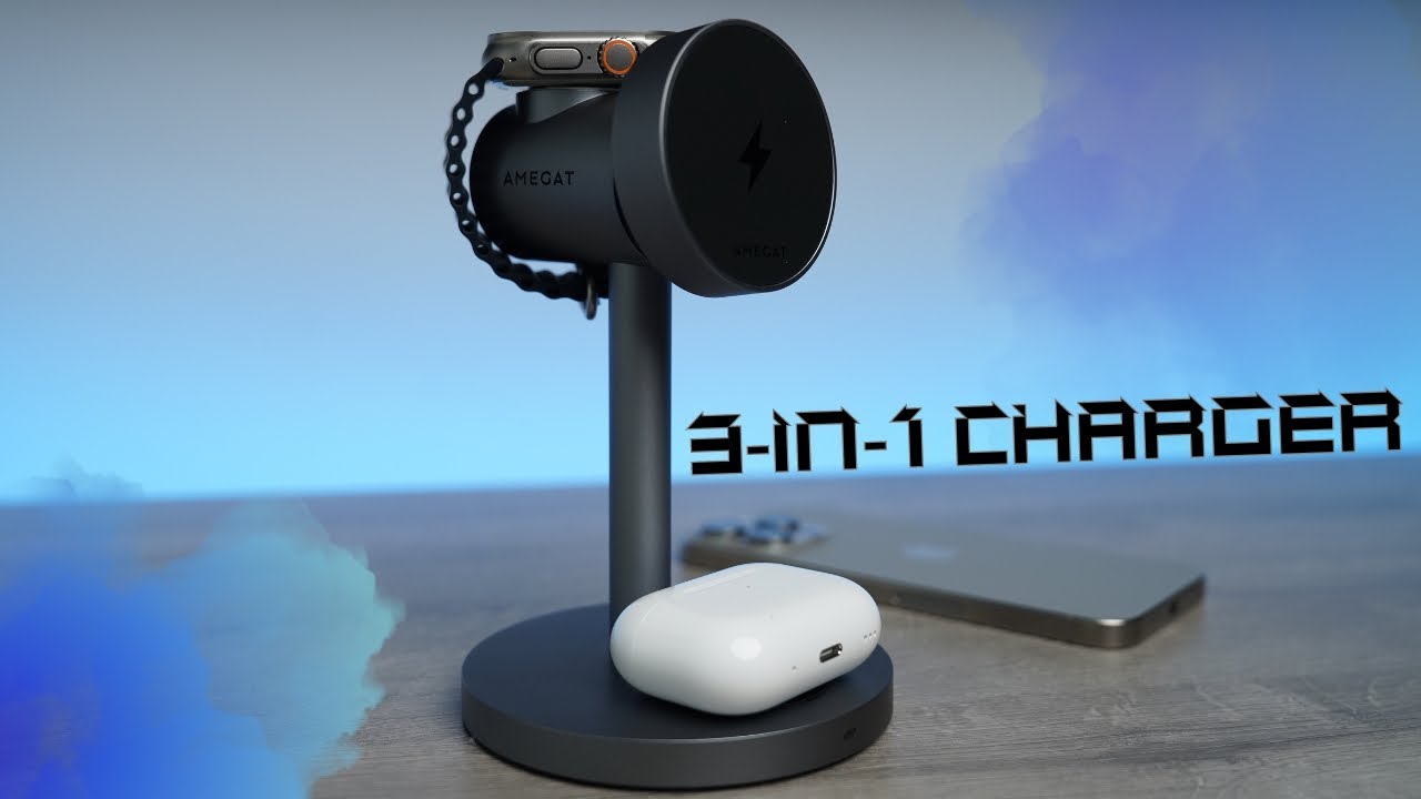 Amegat MagFusion Qi2 iPhone Charging Station!