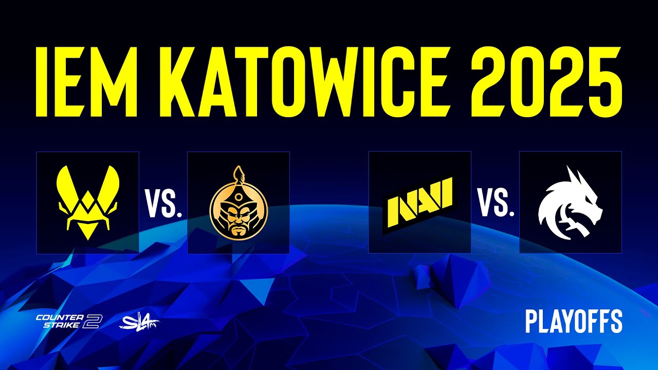 Day 2 | IEM Katowice 2025 Playoffs | 🎙КРИВОЙ ЭФИР