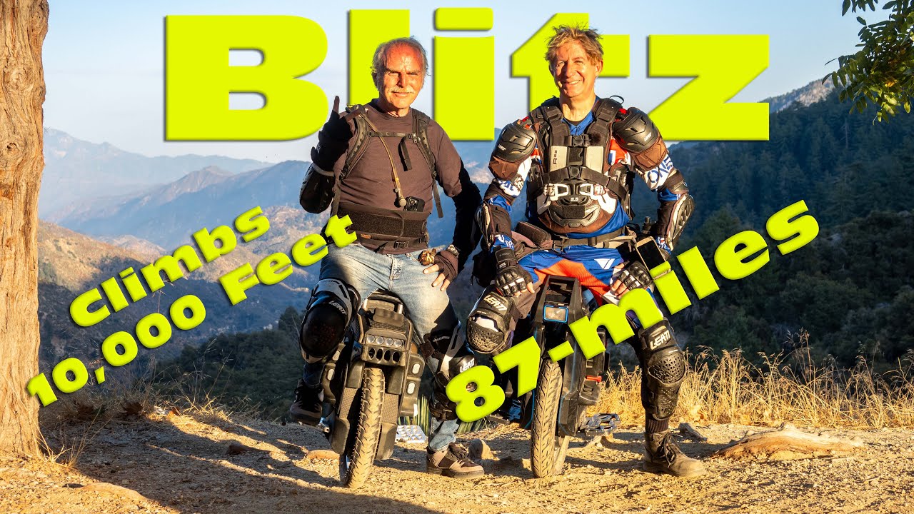 Blitz Climbs 10,000-feet and 87-miles