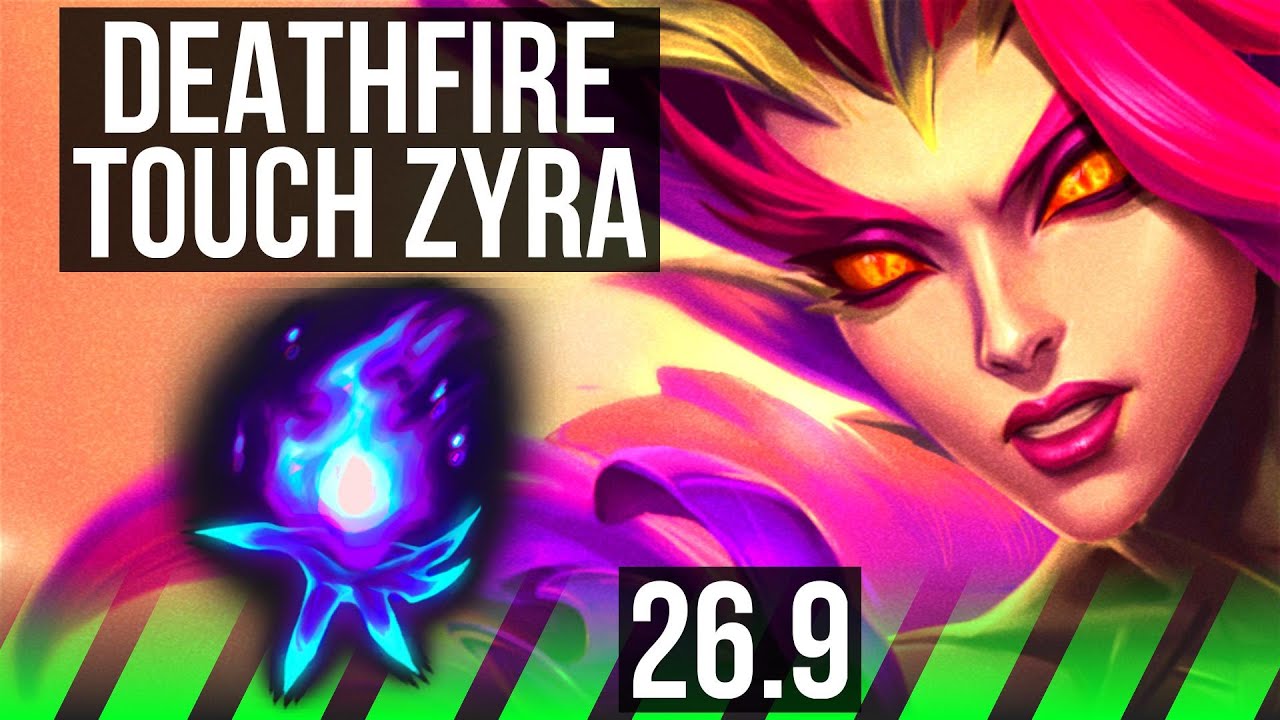 ZYRA vs KHA'ZIX (JGL) | Deathfire Touch | EUW Master | 26.9