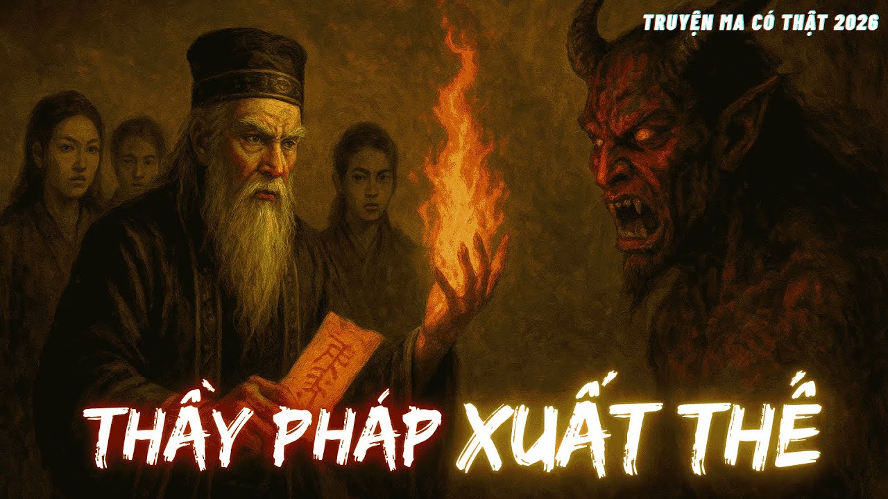 TRUYỆN MA: LÃO THẦY PHÁP XUẤT THẾ - Thầy pháp giúp học trò diệt quỷ | Truyện Ma Mc Đình Soạn Kể