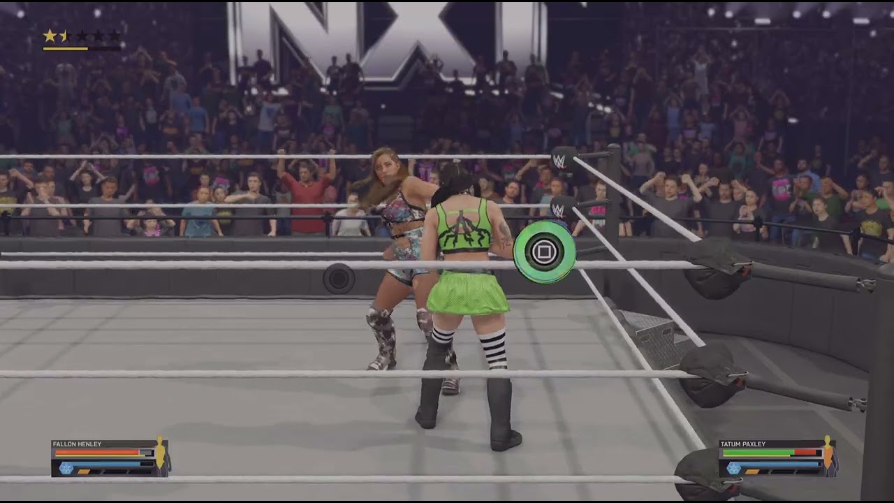 WWE 2K25 Fallon Henley vs. Tatum Paxley
