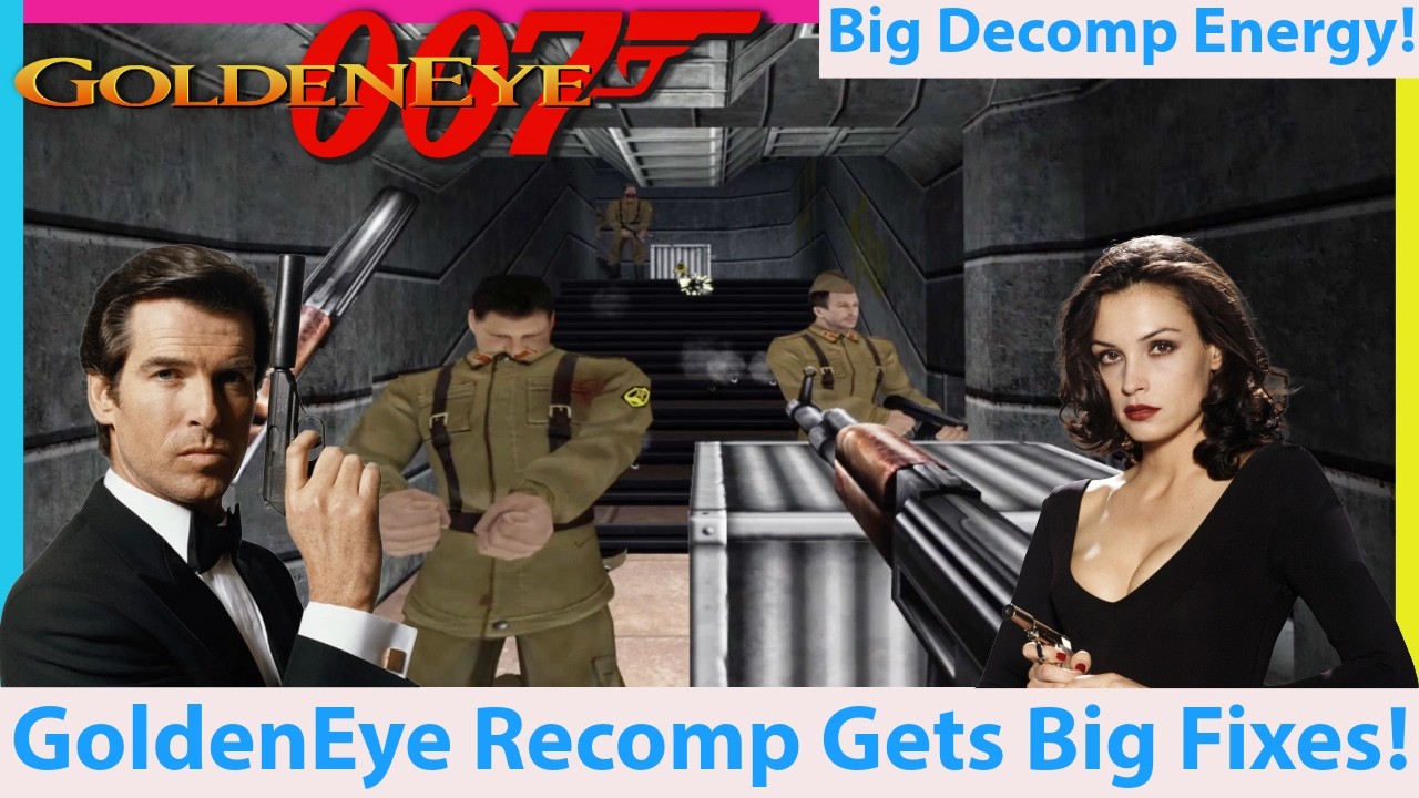 GoldenEye 007 360 Recomp Updated and Made Much Better
