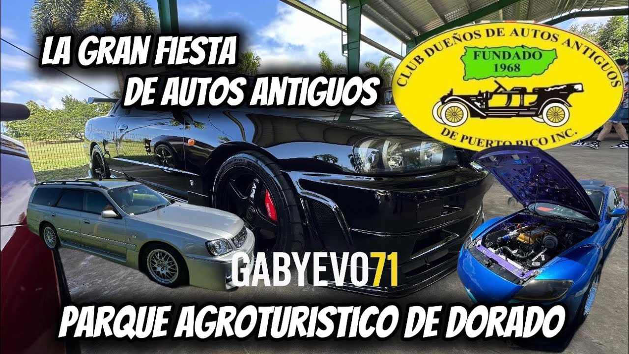 La Gran Fiesta De Autos Antiguos dedicada al Oldsmobile en el Parque Agroturistico De Dorado #parati