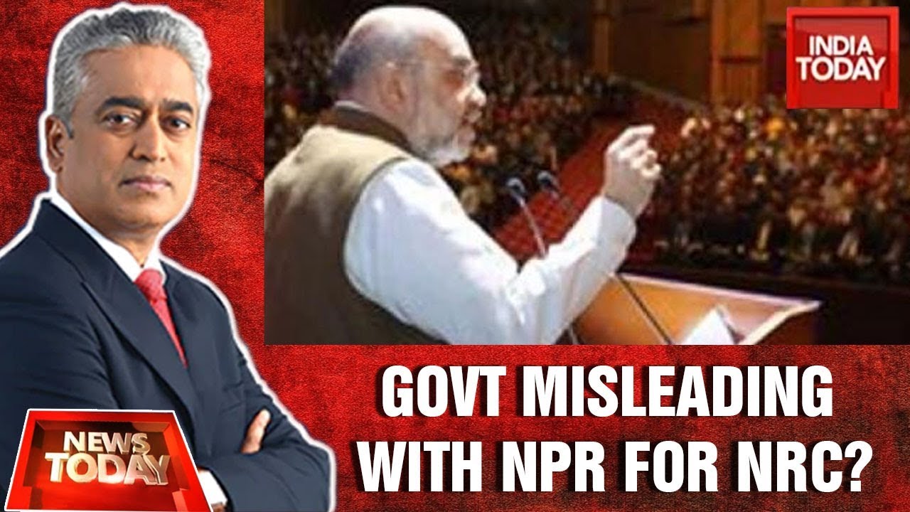 Why Govt Is Speaking In Two Voices On NPR-NRC Links | News Today Debate