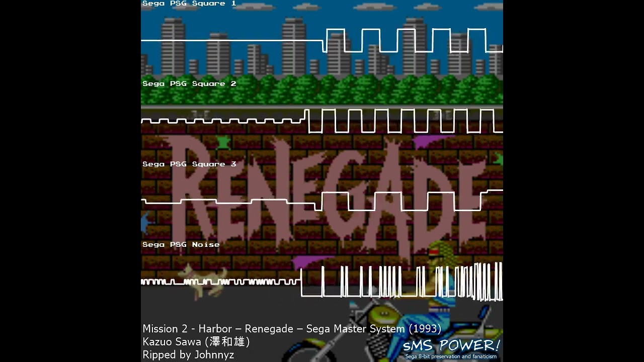Renegade - Sega Master System - Kazuo Sawa
