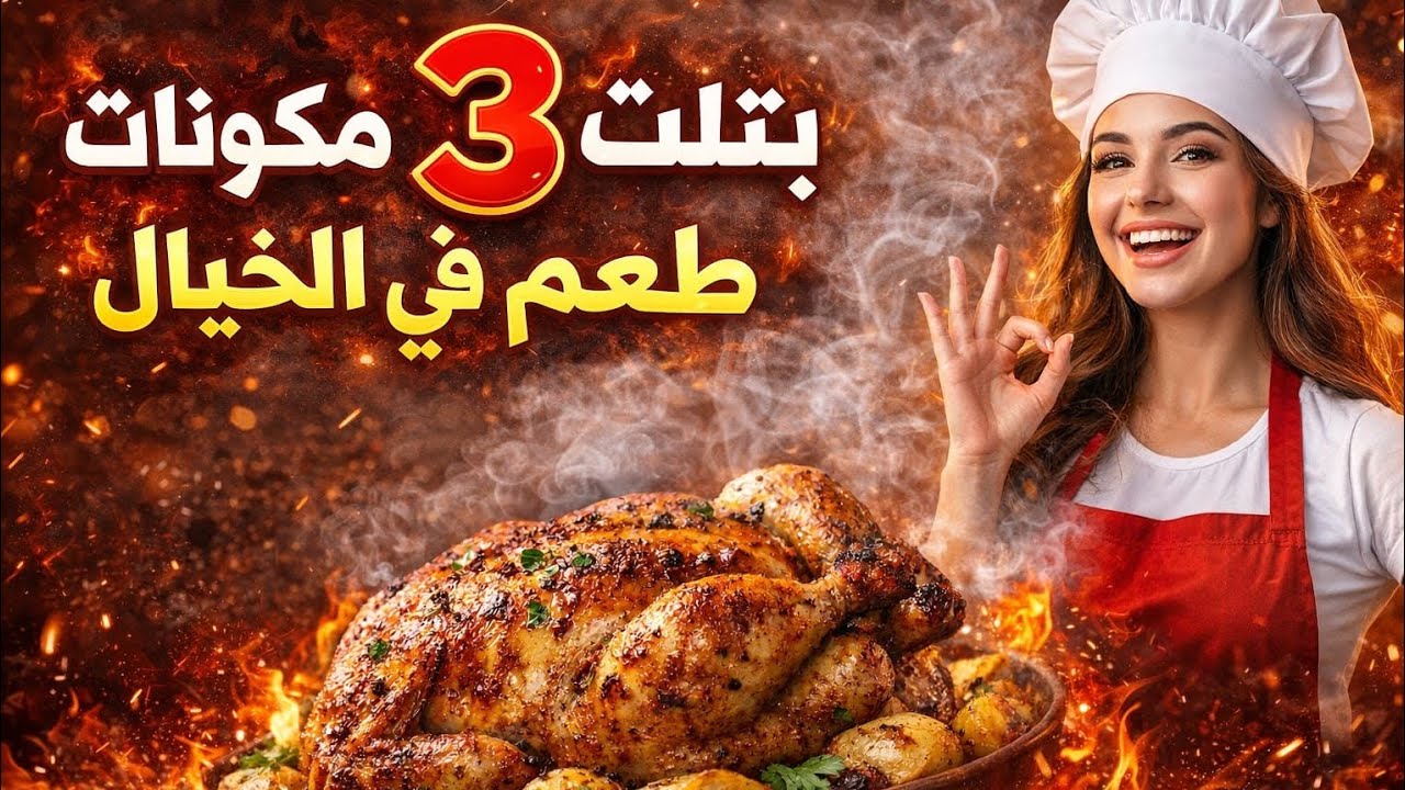 دجاجة بثلاث مكونات فقط 🤯 طعم و لا في الخيال وصفة سهله و سريعة #اكسبلور #عشاء_سريع 