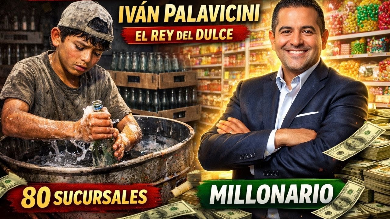 A los 13 Lavaba Botellas&hellip; Hoy Tiene 80 Dulcer&iacute;as Millonarias | Iv&aacute;n Palavicini