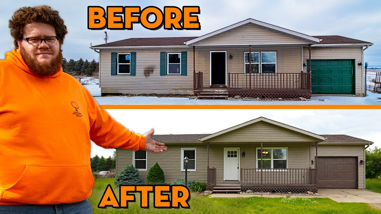 Transforming a DISGUSTING Farm House, Renovation | Before & After