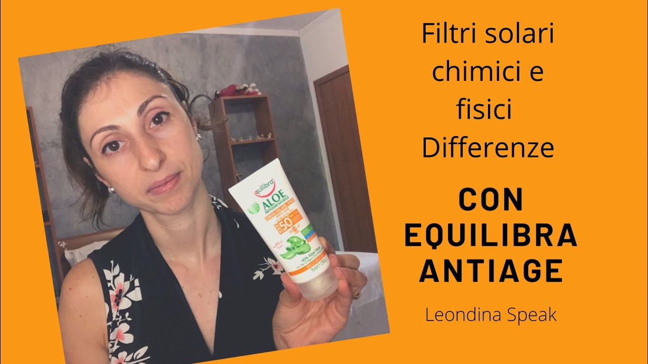Protezione solare antiage Equilibra aloe recensione completa