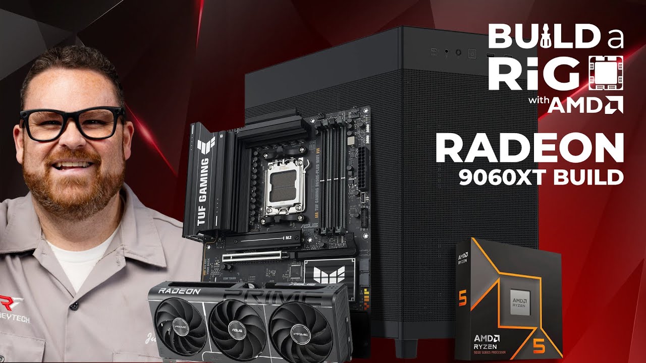 The ASUS Prime AP303 Build (Ryzen 5 9600x / RX 9060XT)