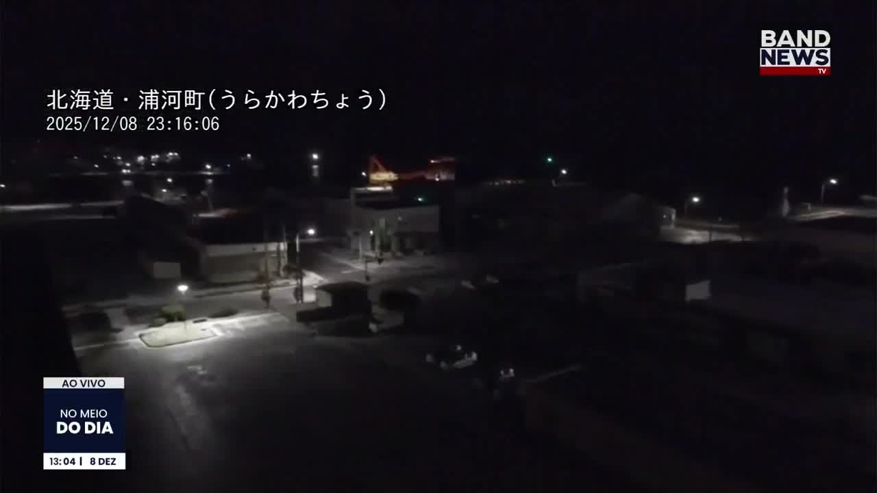 Terremoto de magnitude 7.6 atinge o Jap&atilde;o