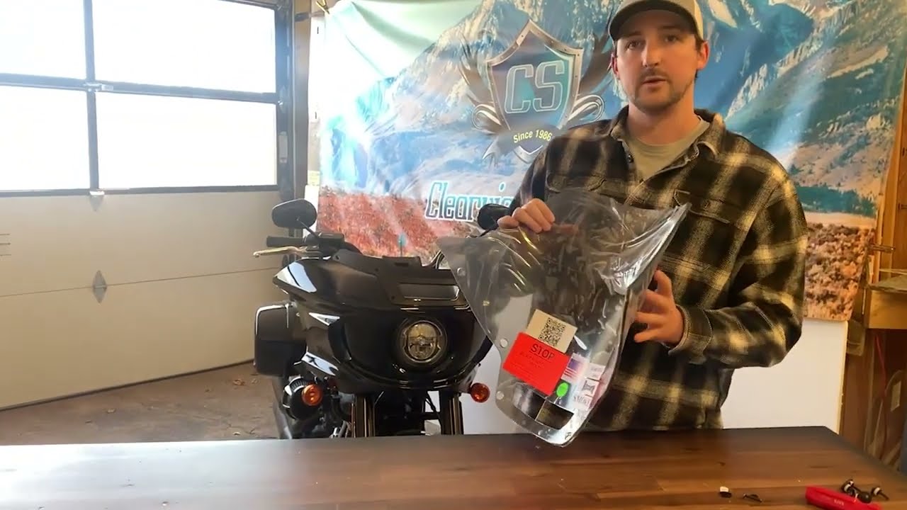 New Low Rider ST Hardware & Windshield Installation | Harley Windscreen Install | Clearview Shields