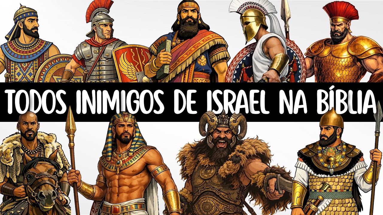 Todos os INIMIGOS de Israel que aparecem na Bíblia (EXPLICADOS)