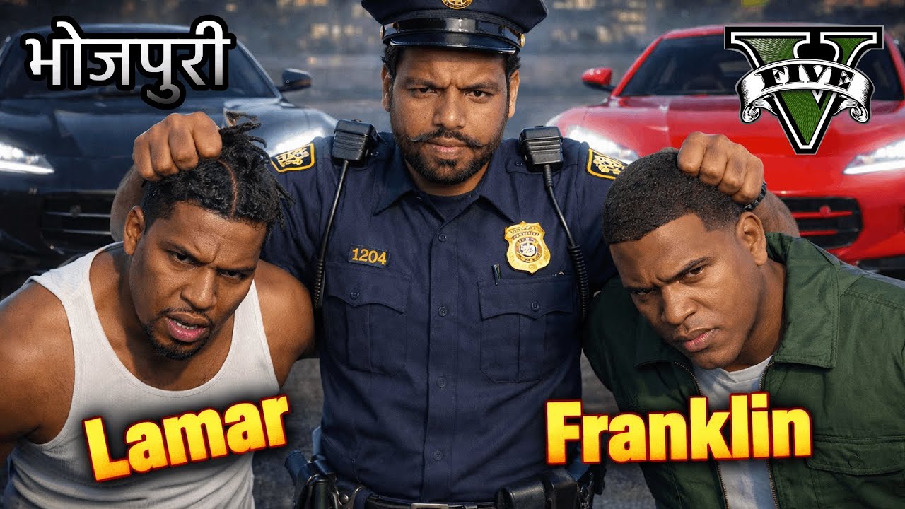 GTA 5 HINDI DUB || GTA V Bhojpuri Gameplay