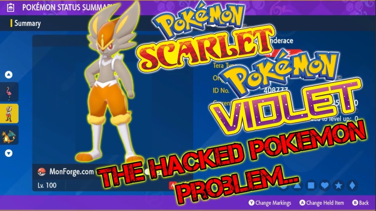 Взломанные покемоны Pokemon Scarlet и Violet вышли из-под контроля...