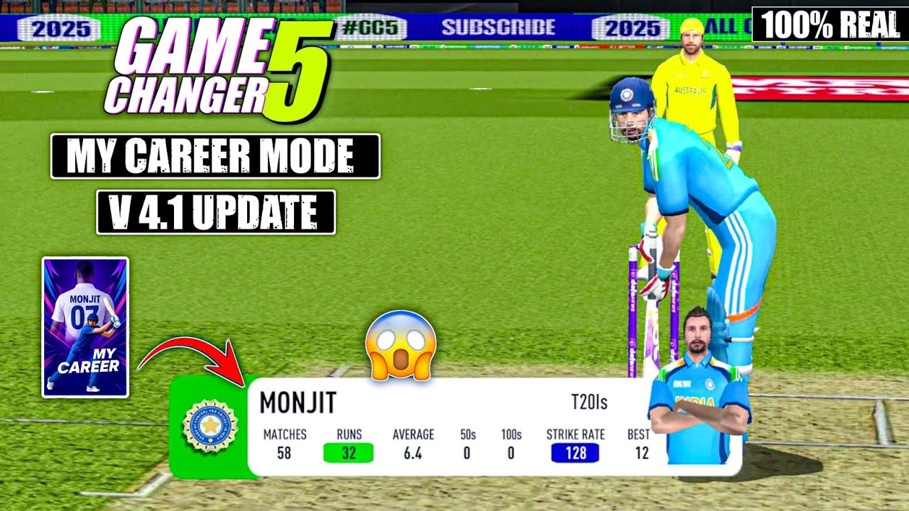 How to Play Career Mode in Game Changer 5 🤯 | Game Changer 5 Career Mode | V4.1 Update