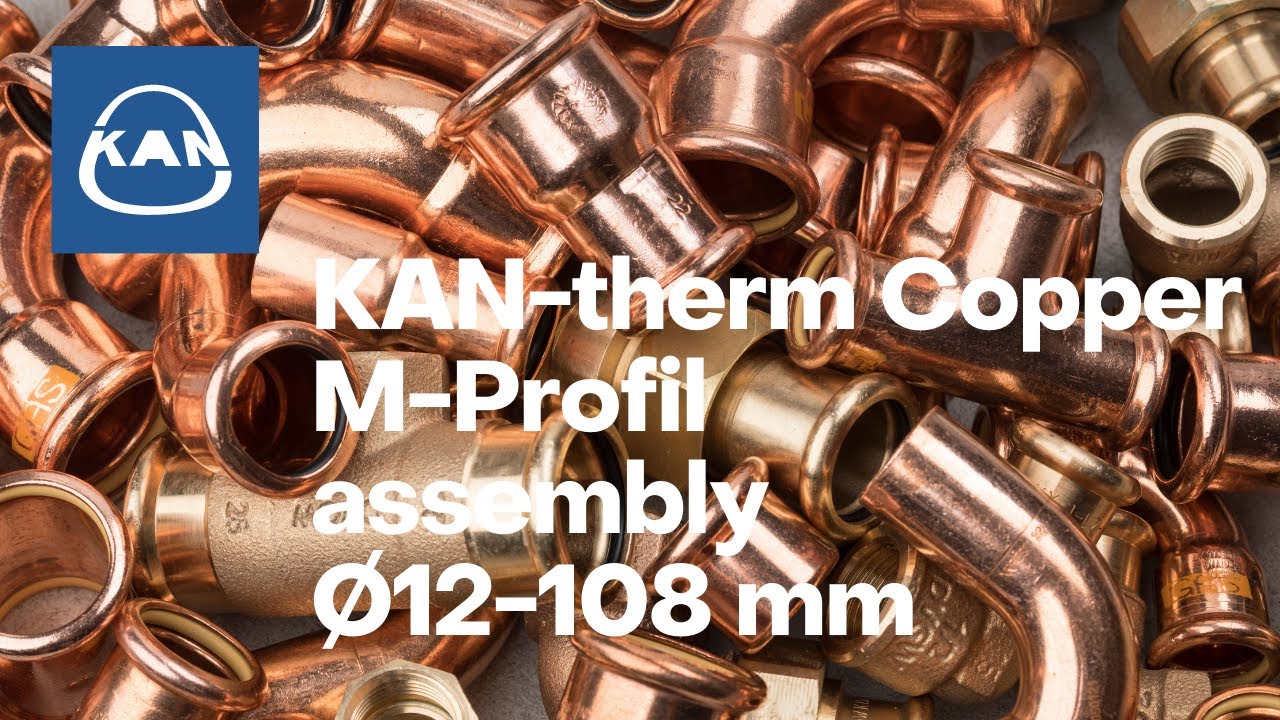 KAN-therm Copper assembly Ø12-108 mm EN