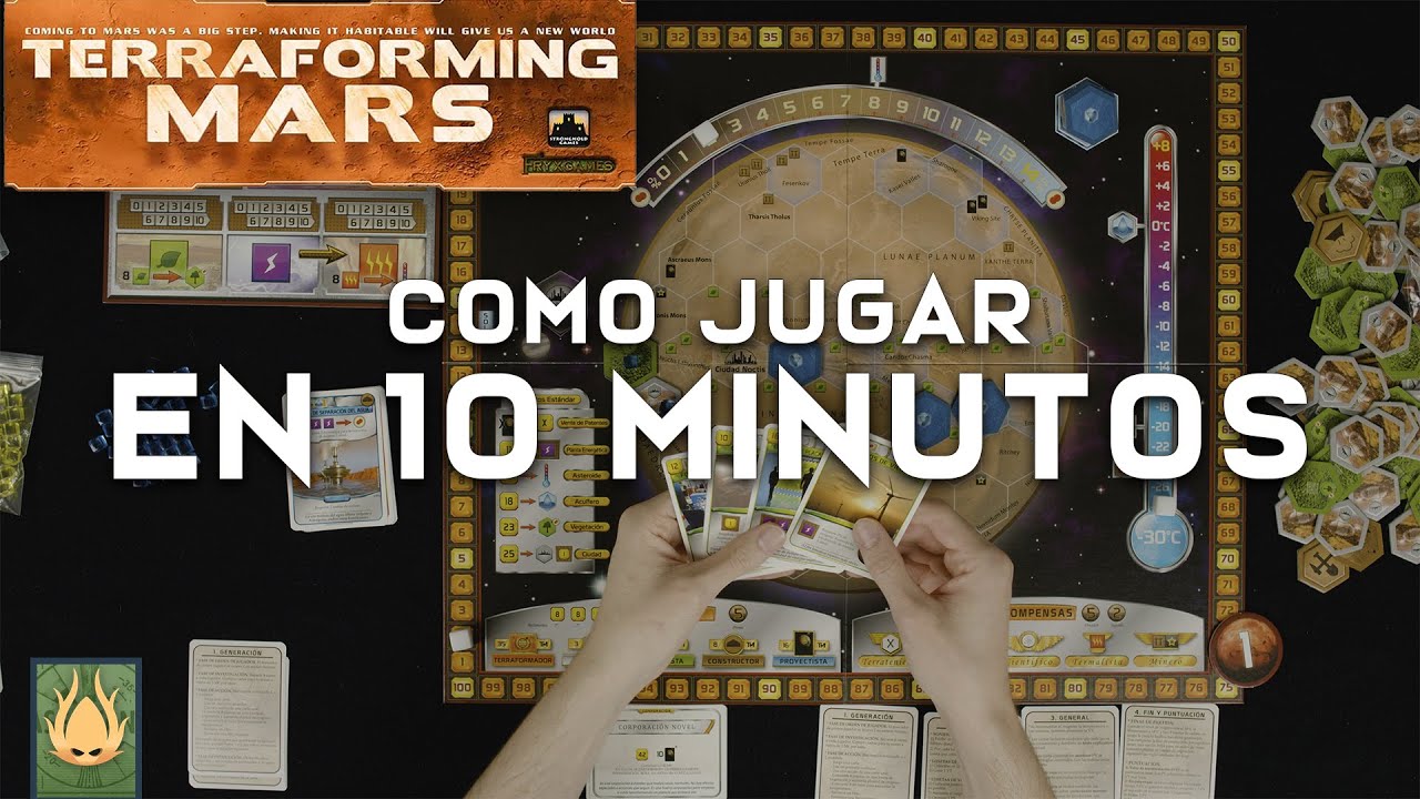 Como Jugar a TERRAFORMING MARS (En 10 Minutos) | Tutorial | Juego de Mesa