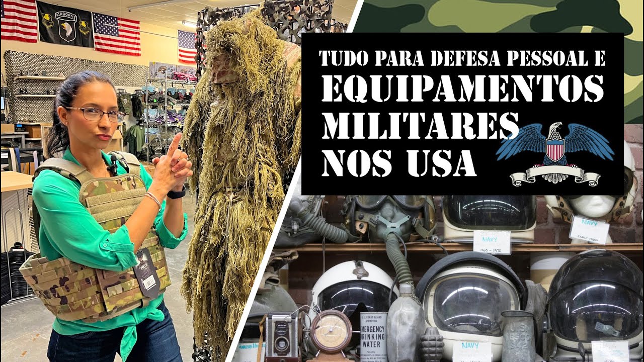 🔴 TOUR POR LOJA MILITAR NOS ESTADOS UNIDOS  🇺🇸