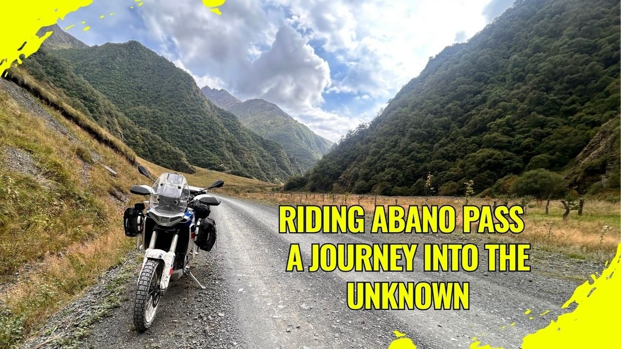 Into the Tusheti Mountains | Riding Abano Pass on the Aprilia Tuareg 660 | Road to Omalo Village