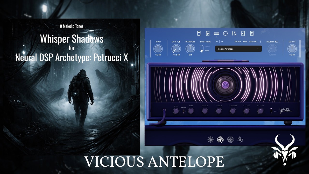Neural DSP Archetype Petrucci X Presets | Vicious Antelope Whisper Shadows | Prog Tones