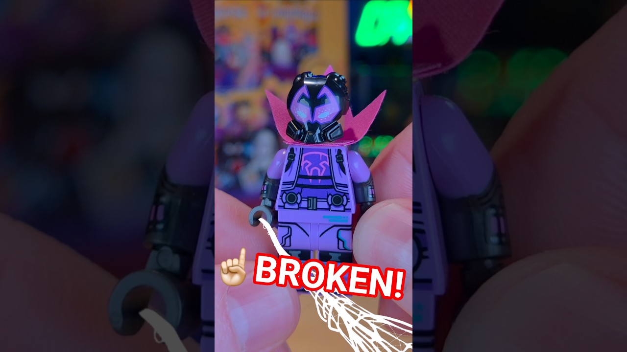 I Fixed The NEW LEGO Spiderverse Minifigures!