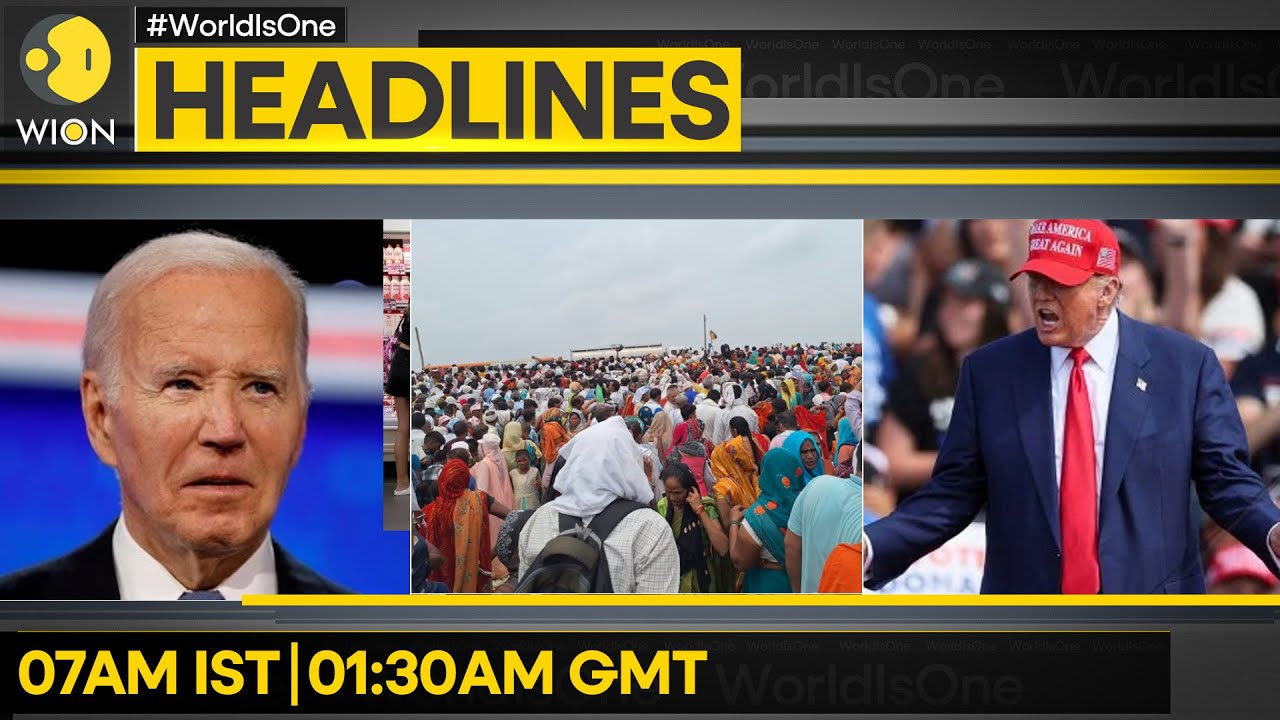 India: 116 killed in stampede | Trump Hush Money sentencing delayed | WION Headlines