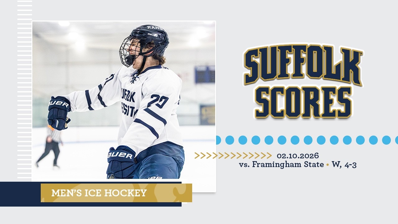 Suffolk Scores: Men's Ice Hockey vs. Framingham State, Feb. 10, 2026