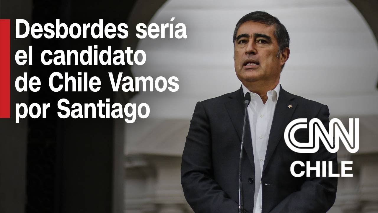 RN afirma que Mario Desbordes es el candidato por Santiago de Chile Vamos