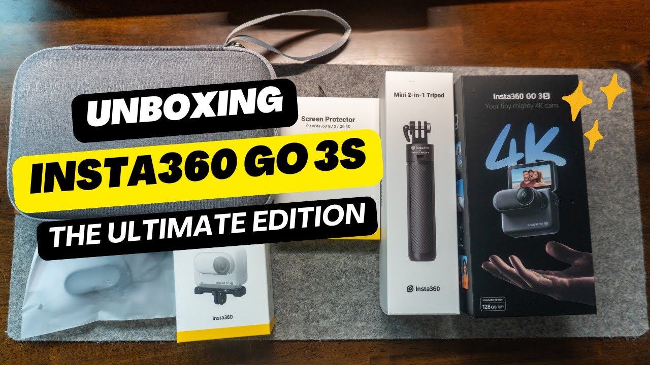 Unboxing Insta360 Go3S - The Ultimate Bundle