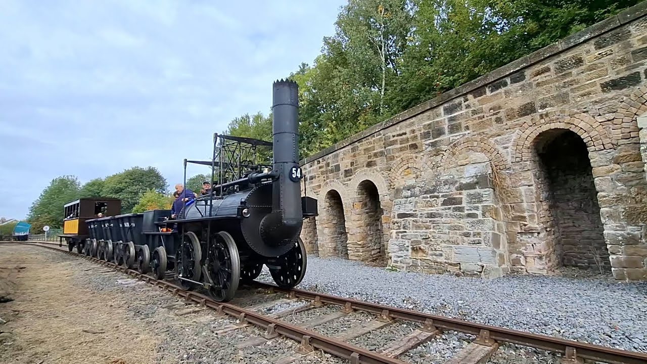 Nachstellung des ersten Personzug der Welt! Stockton & Darlington Railway Anniversary Tour 1825-2025